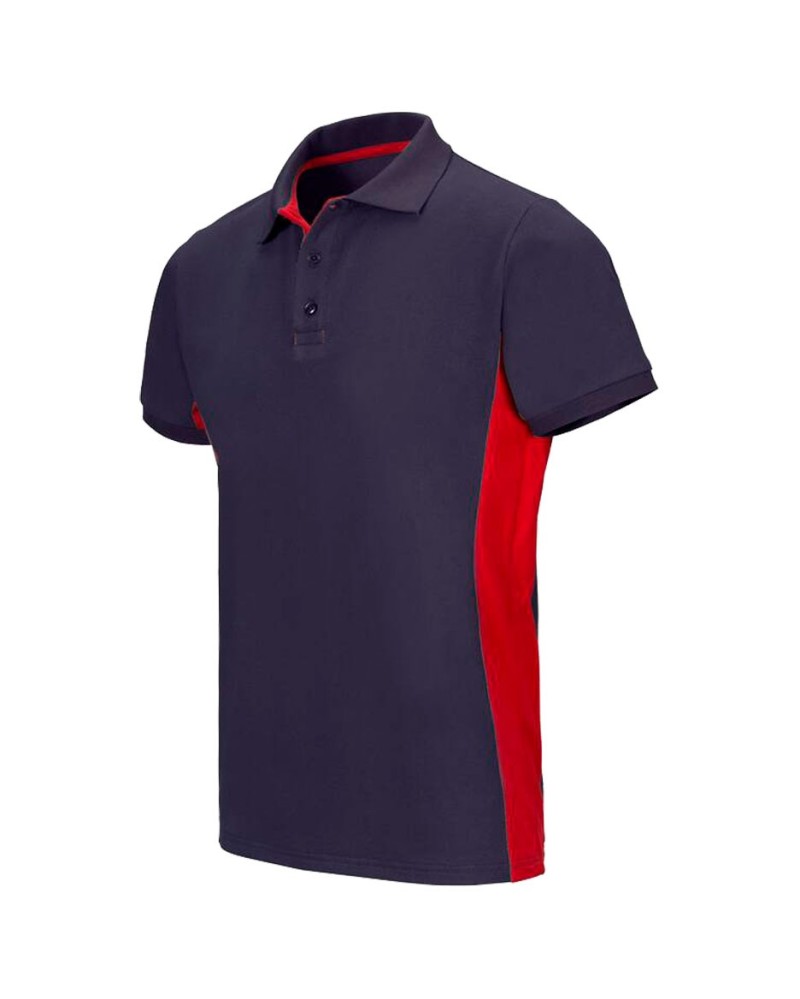 Personnalisation POLO BICOLORE MANCHES COURTES VELILLA