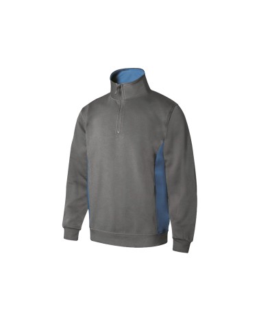 Personnalisation SWEAT BICOLORE COL ZIPPÉ VELILLA