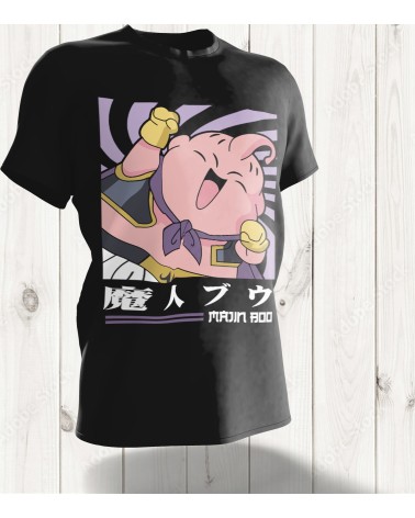 T-shirt "Majin Buu Pop Art" – L'Esprit Joyeux et Dévastateur de Dragon Ball