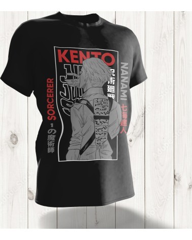 T-shirt Kento Nanami - Sorcier Élégant de Jujutsu Kaisen