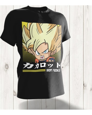 T-shirt Son Goku Super Saiyan - Style Chibi Dragon Ball Z