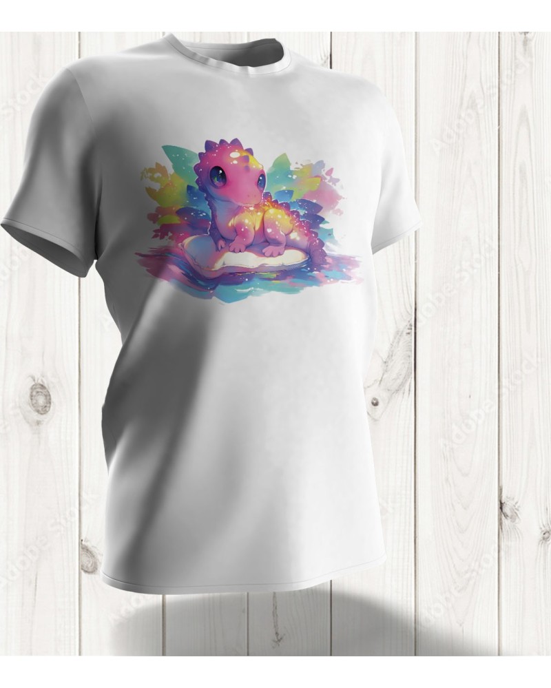 T-shirt Bébé Dinosaure - Design Adorable et Coloré