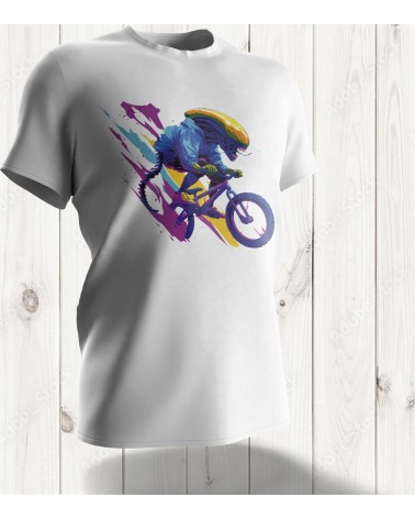 Tee-shirt ride Alien bmx