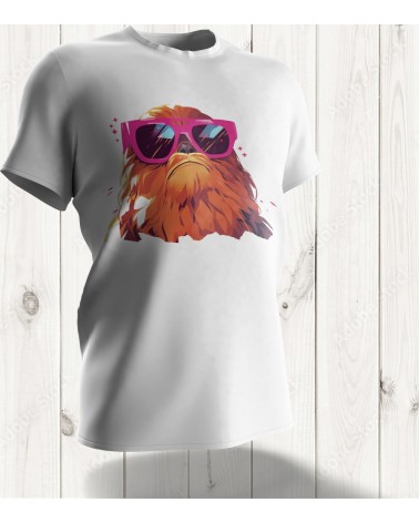 T-shirt Chewbacca Cool – Le Wookie au Style