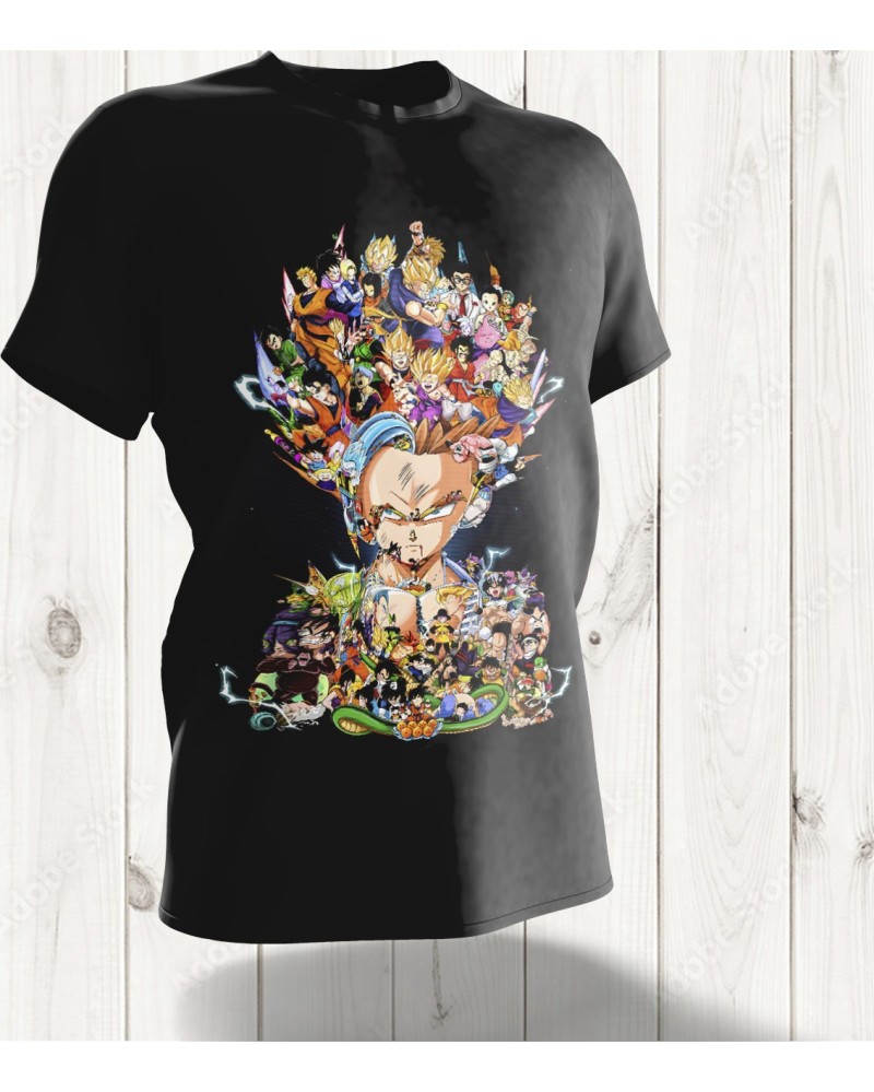 T-shirt "Vegeta Épopée" – Prince des Saiyans