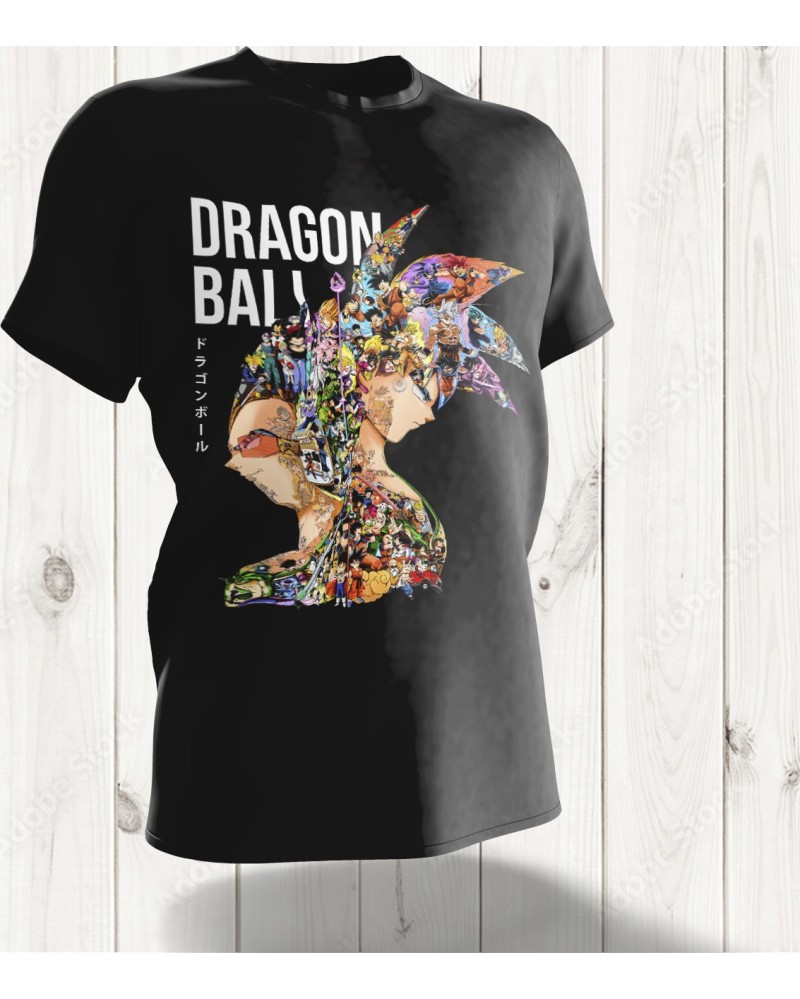 T-shirt "Heroic Saga" – Design Épique pour les Fans d'Anime