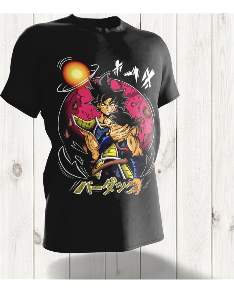 T-shirt "Bardock & Goku" – Hommage Épique au Père Saiyan