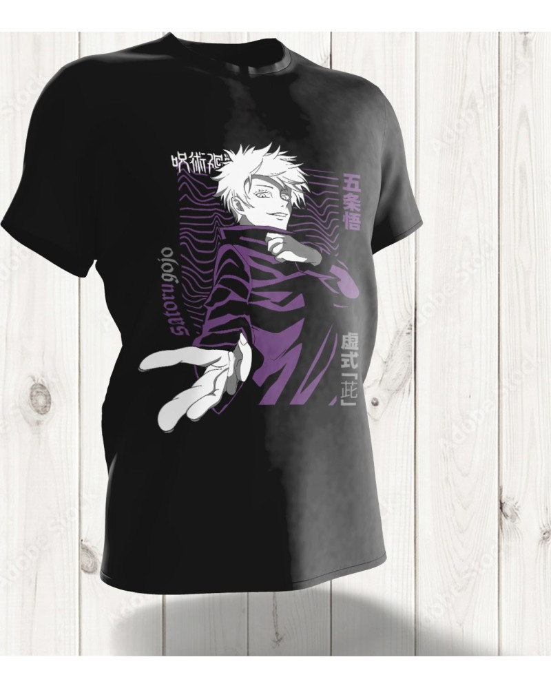 T-shirt Satoru Gojo - Design Charismatique Inspiré de Jujutsu Kaisen