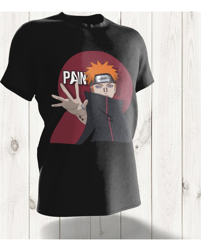 T-shirt Pain - Design Intense Inspiré de Naruto Shippuden