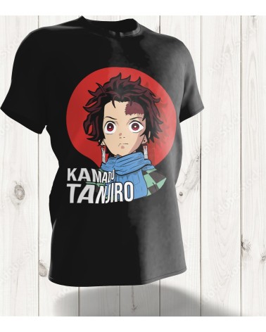 T-shirt Kamado Tanjiro - Design Inspirant Inspiré de Demon Slayer