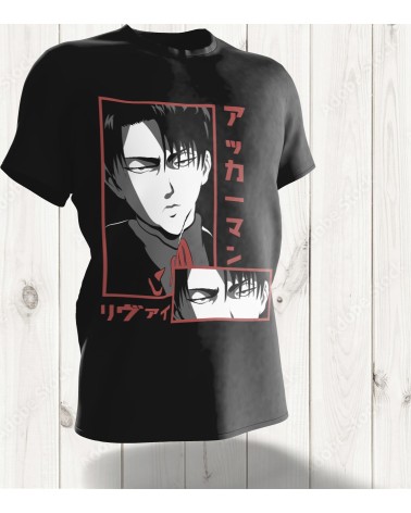 T-shirt Levi Ackerman - L'Infaillible Capitaine