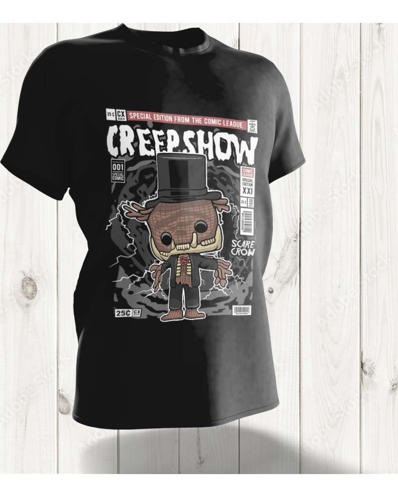 T-shirt Pop Art Creepshow – L'Épouvantail de l'Horreur en Édition Limitée