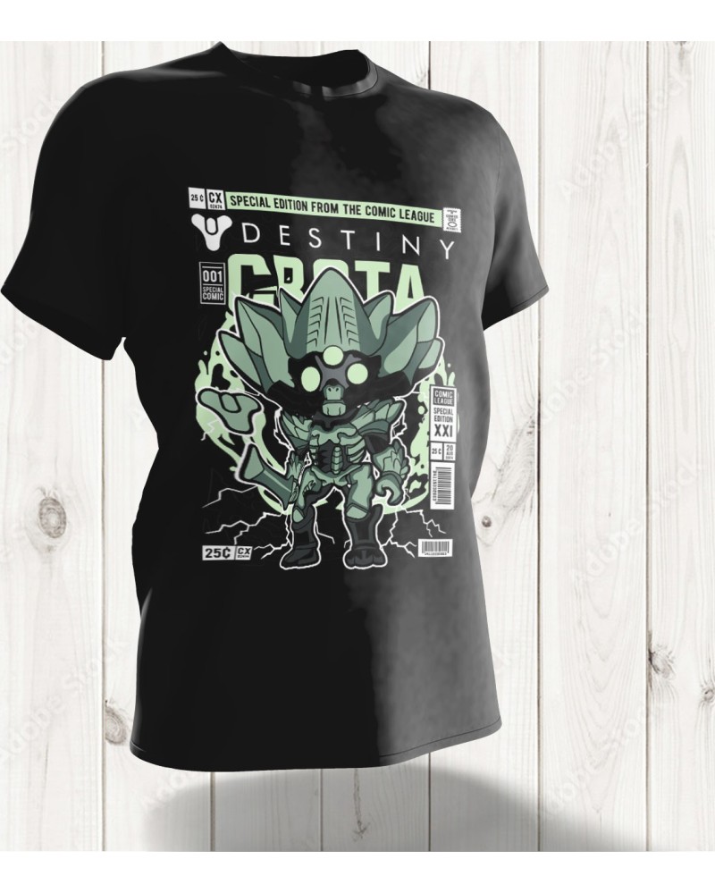 T-shirt Pop Art Crota – Le Fléau de la Lune en Édition Spéciale Destiny