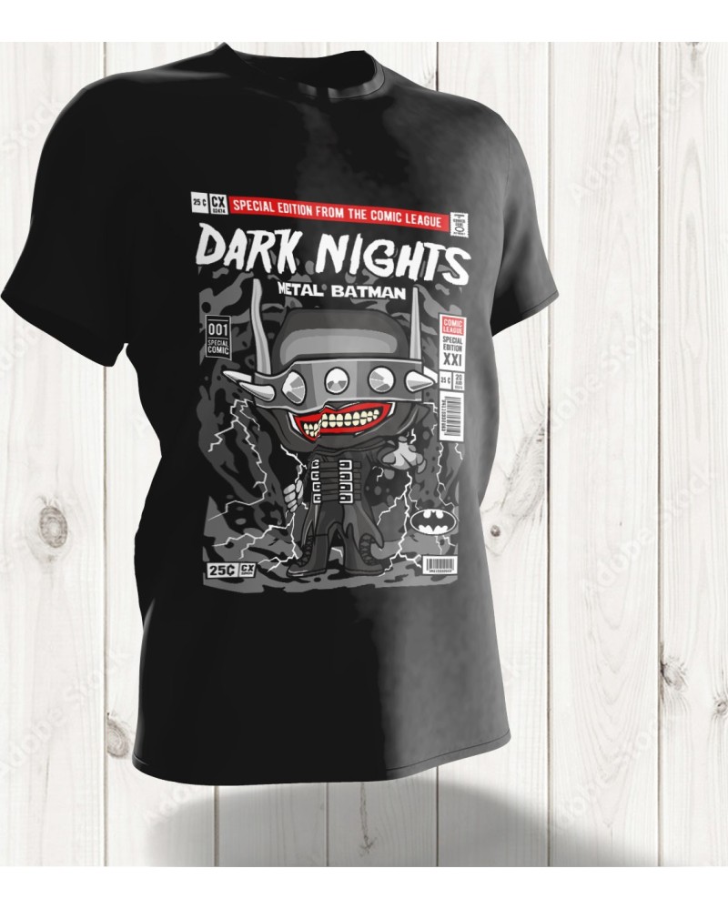 T-shirt Pop Art Dark Nights: Metal – The Batman Who Laughs en Édition Spéciale