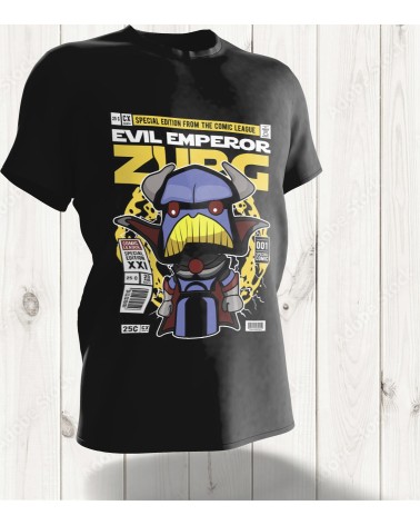 T-shirt Pop Art Evil Emperor Zurg – Le Maître du Mal en Édition Spéciale