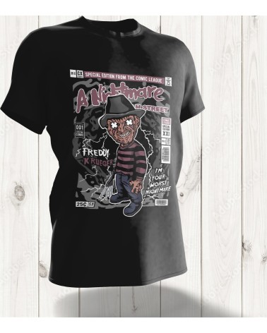 T-shirt Pop Art Freddy Krueger – Édition Spéciale A Nightmare on Elm Street