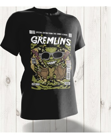 T-shirt Pop Art Gremlins – Stripe