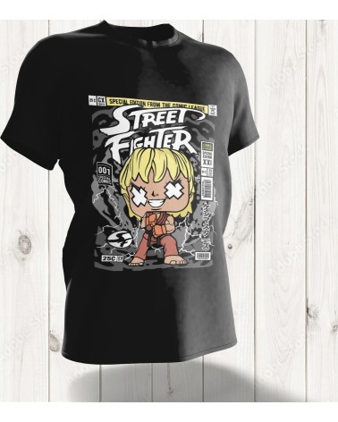 T-shirt Ken – Street Fighter : Le Maître du Hadoken