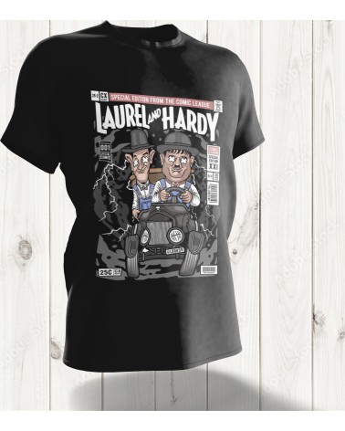 T-shirt Laurel et Hardy – Les Rois de la Comédie