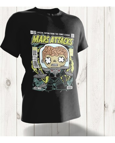 T-shirt Mars Attacks – Invasion Martienne