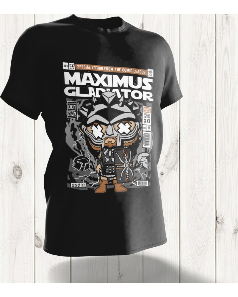 T-shirt Maximus Gladiator – Le Guerrier Inébranlable