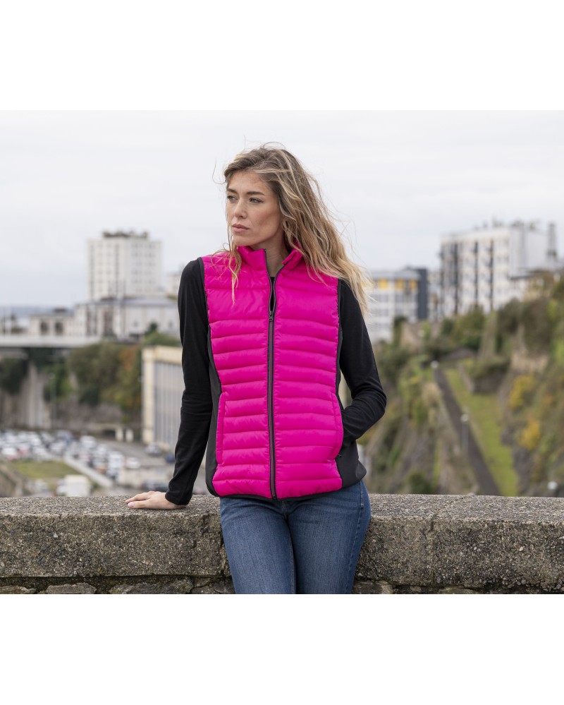 Bodywarmer bi-matière femme BALTIMORE WOMEN | PEN DUICK