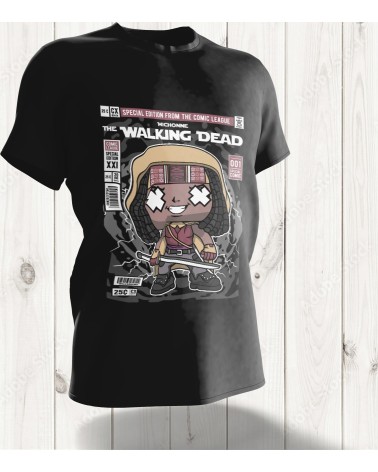 T-shirt Michonne The Walking Dead – La Guerrière Indomptable