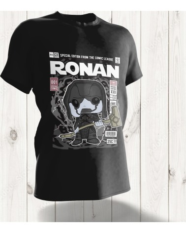 T-shirt Ronan Édition Limitée – Style Comics pour les Passionnés de Super-héros