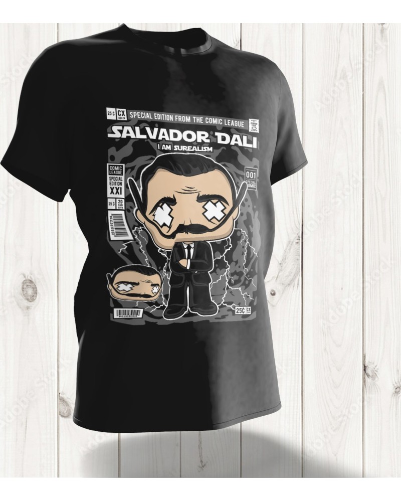 T-shirt Salvador Dalí Édition Limitée – Hommage Surréaliste au Maître de l'Art