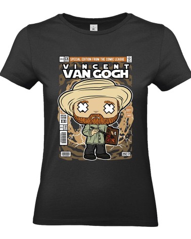 T-shirt Vincent Van Gogh Édition Limitée – L’Artiste Immortel en Version Pop Culture