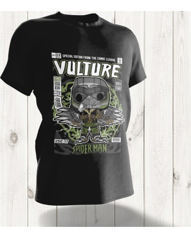 T-shirt Vulture Spider-Man Édition Limitée – Le Super-vilain Volant en Version Pop Culture