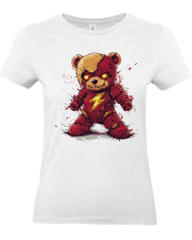 Tee-shirt "Teddy Flash" : L'Ours Ultra-Rapide pour un Style Électrisant