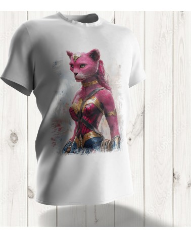 T-shirt "Wonder Panther" : La Force Féline pour un Style Héroïque