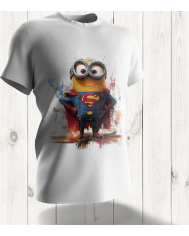 Tee-shirt "Super Minion" : L'Humour Héroïque pour un Style Fun et Audacieux