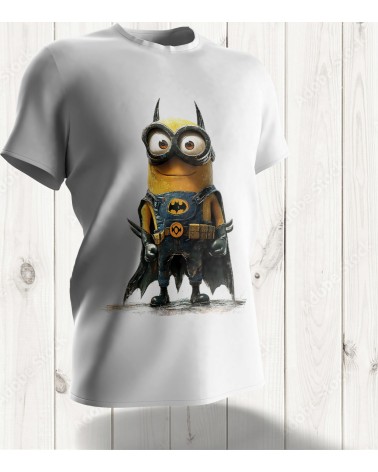 Tee-shirt "Bat Minion" : L'Humour Noir pour un Style Héroïque et Déjanté