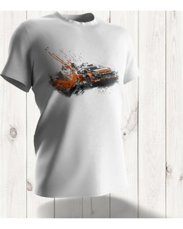 Tee-shirt "Rallye C4" : La Vitesse Tout-Terrain pour un Style Audacieux