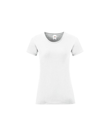 Personnalisation Tee-shirt Tee-shirt col rond LADIES ICONIC 150 T |  FRUIT OF THE LOOM