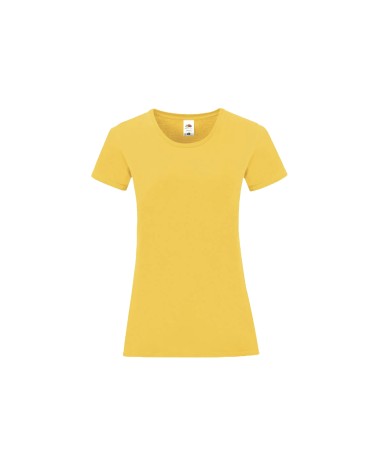 Personnalisation Tee-shirt Tee-shirt col rond LADIES ICONIC 150 T |  FRUIT OF THE LOOM