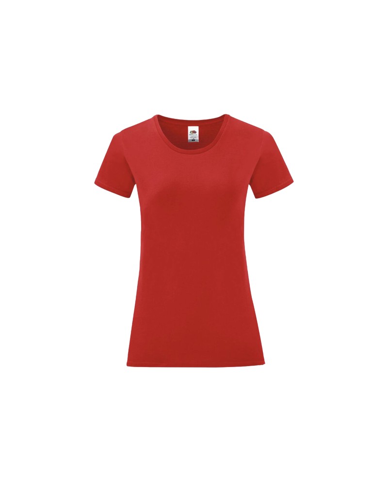 Personnalisation Tee-shirt Tee-shirt col rond LADIES ICONIC 150 T |  FRUIT OF THE LOOM