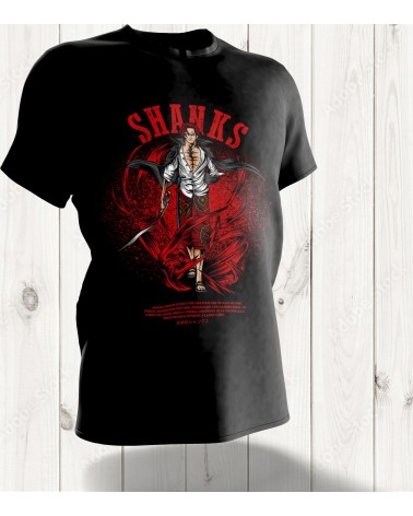 Tee-shirt "Shanks" : Le Pirate Légendaire de One Piece