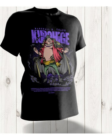 Tee-shirt "Marshall D. Teach - Barbe Noire" - One Piece