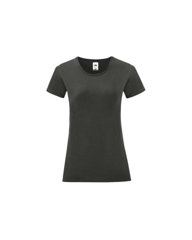 Personnalisation Tee-shirt Tee-shirt col rond LADIES ICONIC 150 T |  FRUIT OF THE LOOM