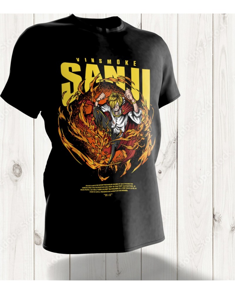 Tee-shirt "Vinsmoke Sanji - Diable Jambe" - One Piece