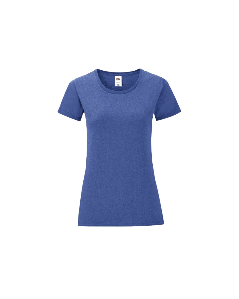 Personnalisation Tee-shirt Tee-shirt col rond LADIES ICONIC 150 T |  FRUIT OF THE LOOM