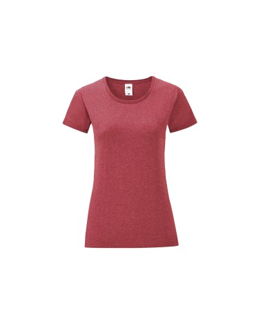 Personnalisation Tee-shirt Tee-shirt col rond LADIES ICONIC 150 T |  FRUIT OF THE LOOM