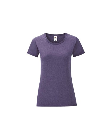 Personnalisation Tee-shirt Tee-shirt col rond LADIES ICONIC 150 T |  FRUIT OF THE LOOM