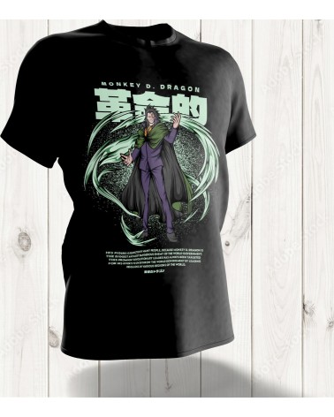 Tee-shirt "Monkey D. Dragon - Le Chef Révolutionnaire"