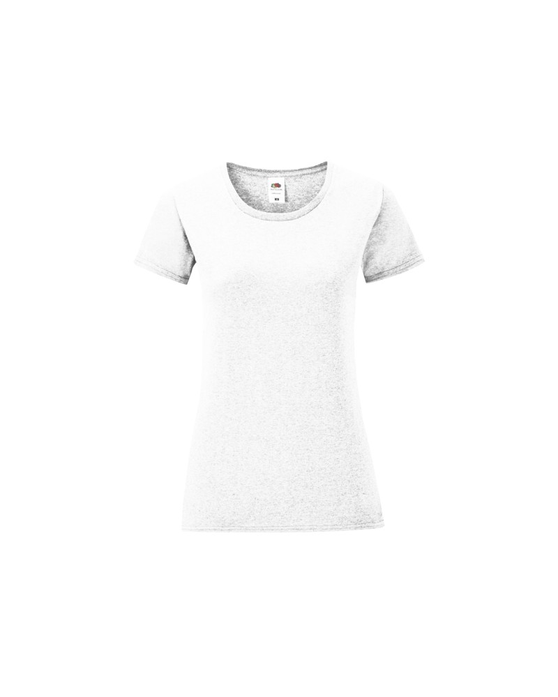 Personnalisation Tee-shirt Tee-shirt col rond LADIES ICONIC 150 T |  FRUIT OF THE LOOM