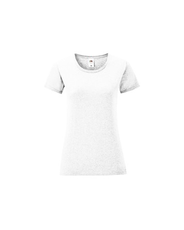 Personnalisation Tee-shirt Tee-shirt col rond LADIES ICONIC 150 T |  FRUIT OF THE LOOM