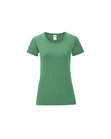 Personnalisation Tee-shirt Tee-shirt col rond LADIES ICONIC 150 T |  FRUIT OF THE LOOM